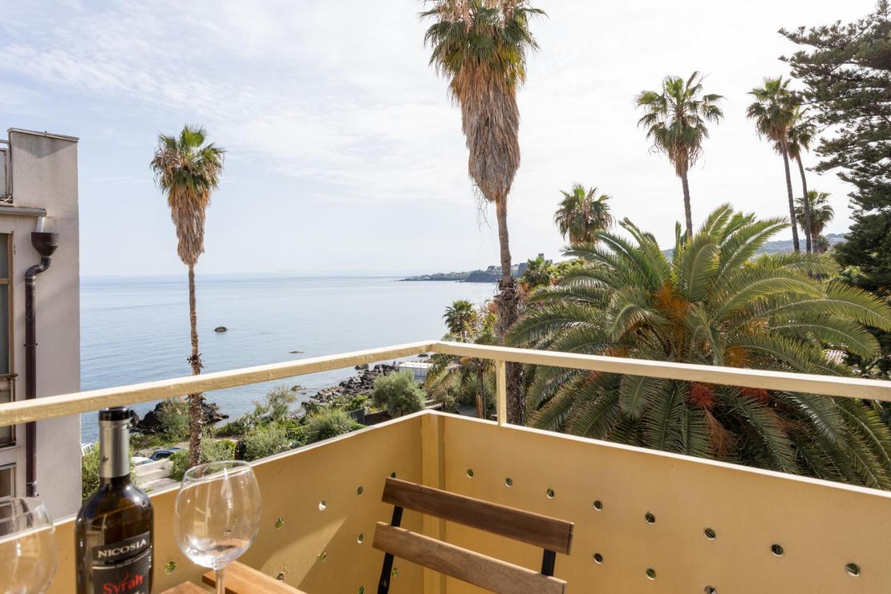 Aci Castello Seaview Apartment With Parking Exterior foto
