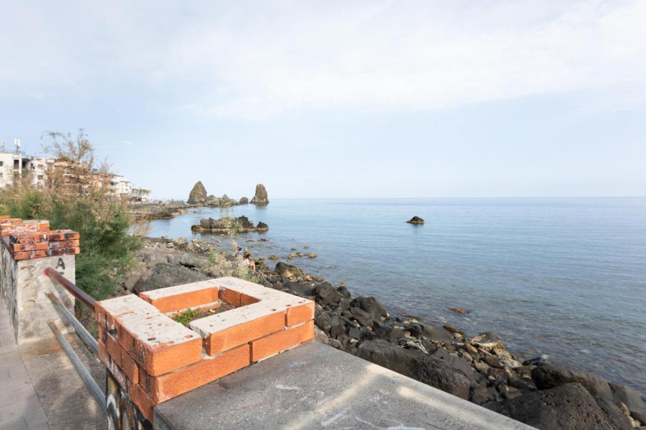 Aci Castello Seaview Apartment With Parking Exterior foto
